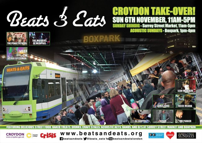 Hey #Croydon! If #livemusic is your thing, you get it FREE this Sunday.
