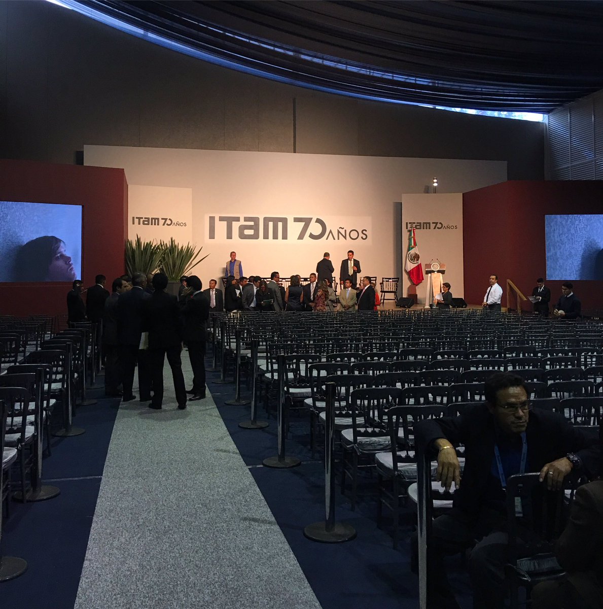 Esta noche celebramos el LXX Aniversario de la fundación del ITAM #ITAM70años