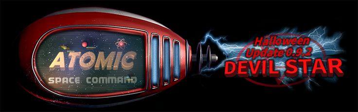 atomicspacecom's tweet photo. Buy #AtomicSpaceCommand now on #SteamEarlyAccess and get the DEVIL STAR update! https://t.co/MNTBKWUfLz #indiegame #multiplayer #coop https://t.co/Rng2EnqfNu