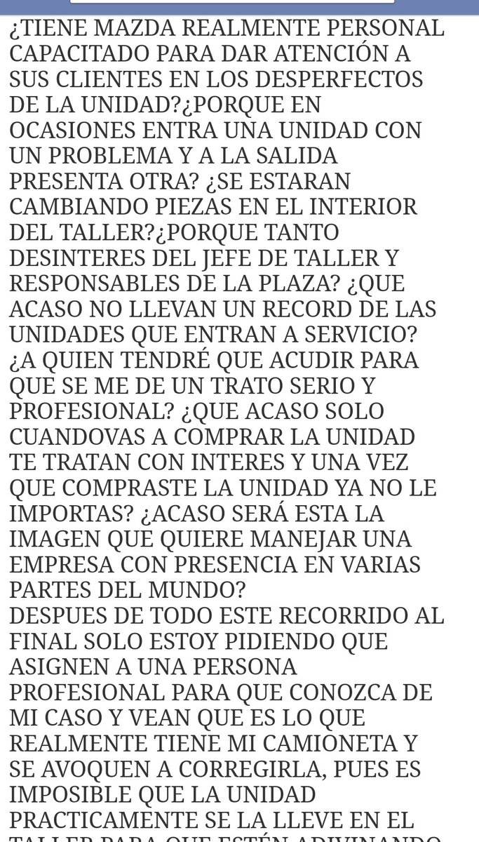 ElSenosido's tweet photo. @Profeco actúa de oficio o a petición de parte?Cualquier @mazdaoax entrando al taller de la agencia ya no se sabe q le ponen y q le quitan https://t.co/wXwZcbBCx0