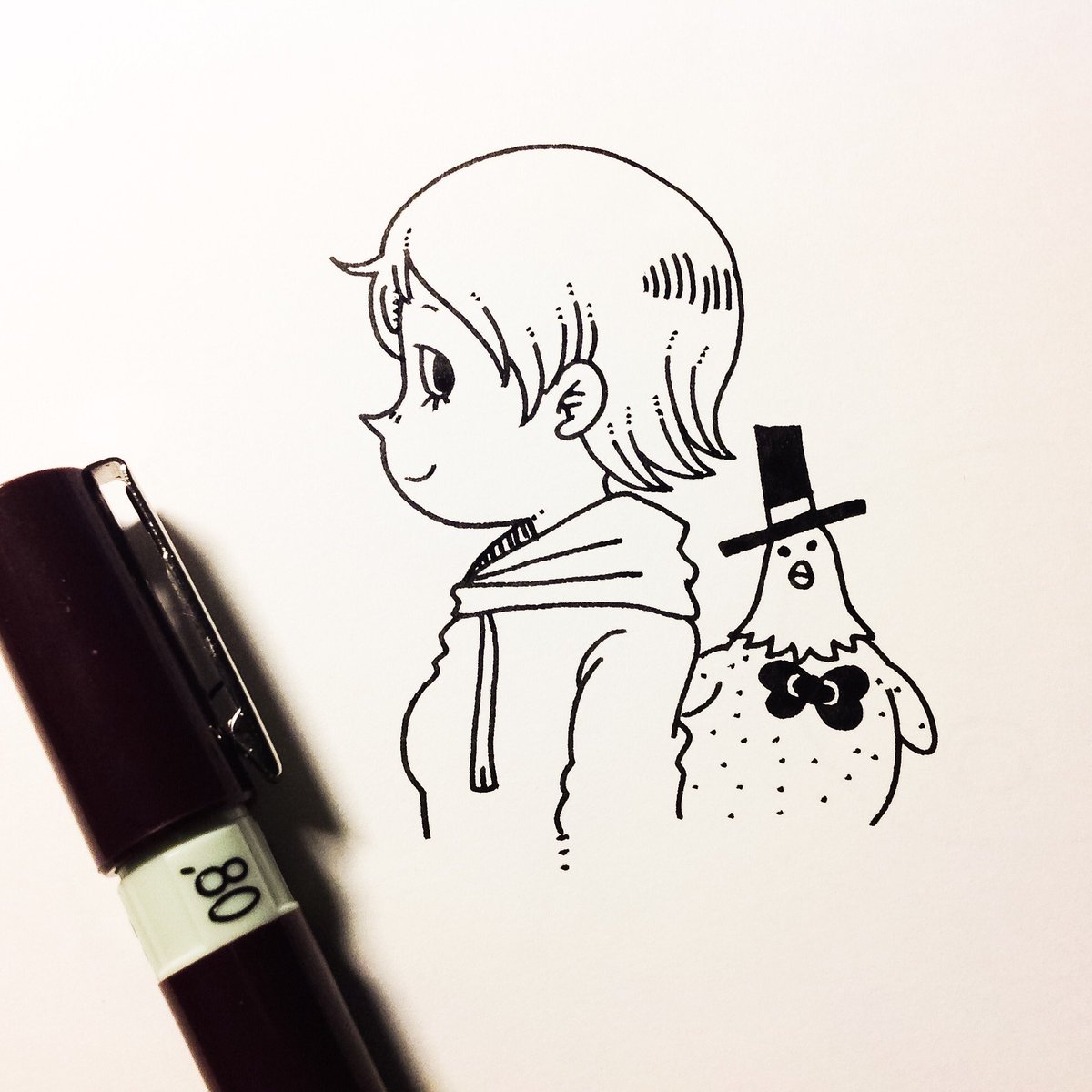 ムライ 絵と漫画 手入れが大変そうなのでずっと買おうか迷ってたロットリングペンを導入 均一な線が簡単に引けるし 消しゴムかけても薄くならない 中は墨 もっと早く買えばよかったです 当分は吹き出しと効果音に使います