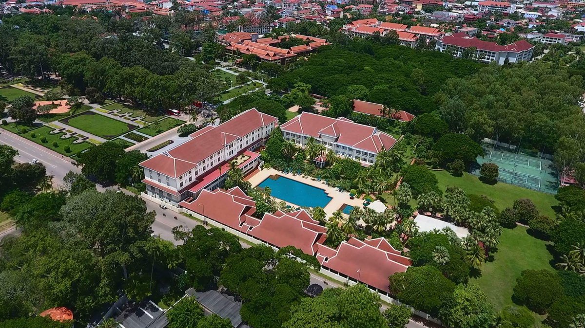 Colonial oasis in the heart of Siem Reap... the grand dame Raffles Grand Hotel d'Angkor