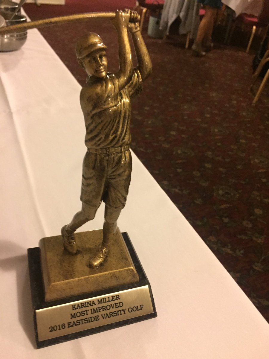 Karina Miller wins Most Improved #golfbanquet