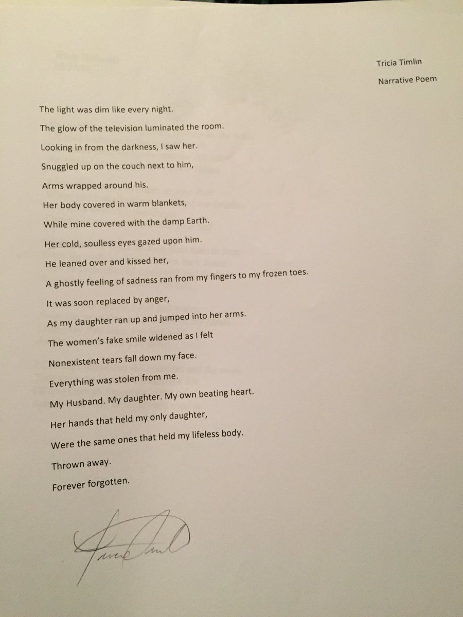 Trish7543's tweet photo. Creative writing..one I wrote that I actually liked. #poetry #writing #creativewriting #itsok https://t.co/6IjDepf5Ry