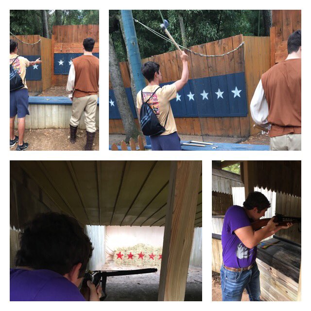braddorsett74's tweet photo. Jordan trying his hand at axe throwing and me trying to shot a crossbow #CSHSRenFest2016 https://t.co/tuw2P5AAxB