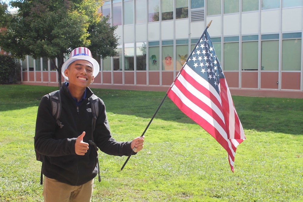 CB_Talon's tweet photo. A week from Election Day, the question remains: which CB teacher would you elect president? Take our quiz to decide! https://t.co/ieNiC56woU https://t.co/o8EatsnSD7