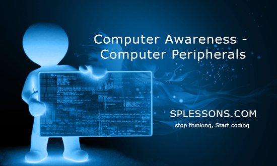 splessons's tweet photo. (Computer Peripherals) - #ComputerPeripherals, #ComputerAwareness, #CompetitiveExams, #BankExams, #SPLessons https://t.co/idD4jmU9vB