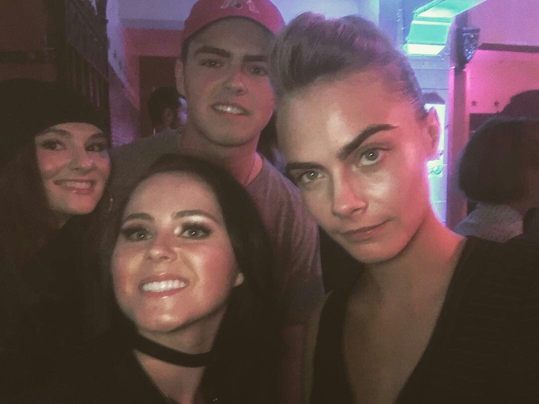 caradeleuinqne's tweet image. Cara Delevingne with Suki, Poppy Jamie, Georgia &amp;amp; more at Katy Perry's birthday party in Los Angeles.