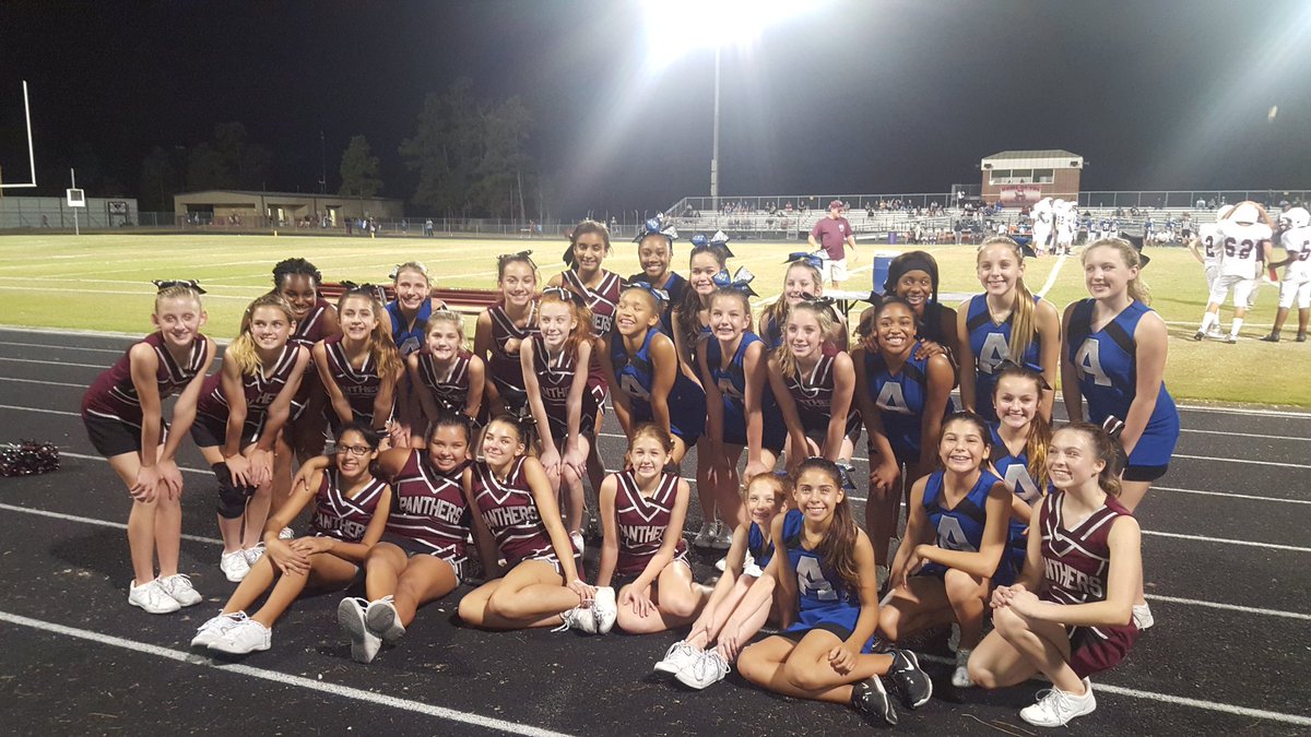 Atascocita MS Cheer (@amscheerteam) on Twitter photo Let's go Tigers! Let's go Panthers! #cheerunity <a href="/HumbleISD_AMS/">Atascocita Middle School</a> <a href="/HumbleISD_TMS/">Timberwood Middle</a> Let's go Tigers! Let's go Panthers! #cheerunity <a href="/HumbleISD_AMS/">Atascocita Middle School</a> <a href="/HumbleISD_TMS/">Timberwood Middle</a>