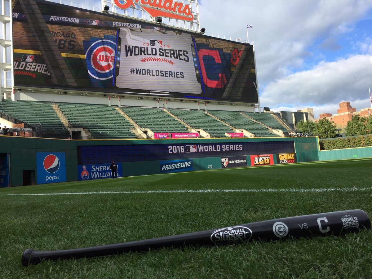 MLBNetwork's tweet photo. Followers to RETWEET enter for a chance at this @sluggernation #WorldSeries bat!

Tune in to #MLBTonight live from Cleveland after Game Six! https://t.co/76waxW1Fzq