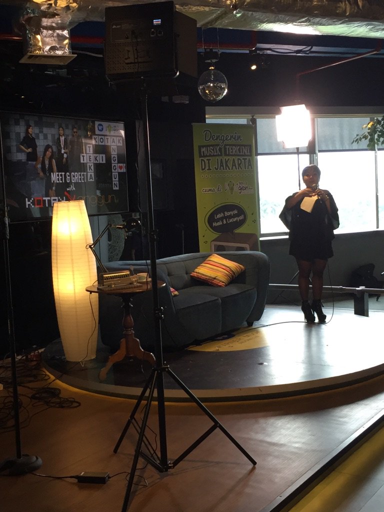 Udah siap utk meet n greet #KotakXAngguntekateki di kantor <a href="/WarnerMusicID/">WarnerMusicID</a>