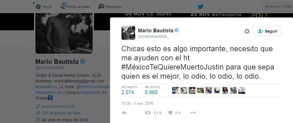 BalderasArnoldo's tweet photo. No hay vuelta atrás mario #MéxicoTeQuiereMuertoJustin https://t.co/bWelt9O3XT