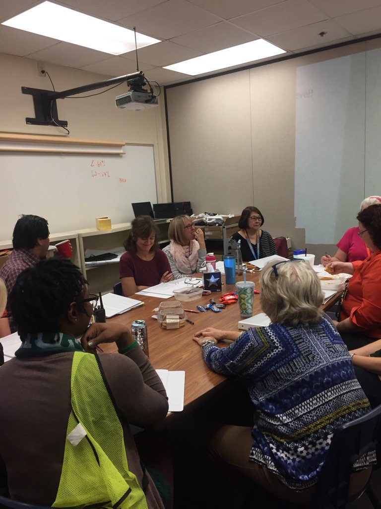 LenetteReece's tweet photo. Very productive training from Dr. Brown on tier 2 intervention!! #Rundlerising #PZ7rocks #CCSD4students #uura https://t.co/7o1Cdjrisx
