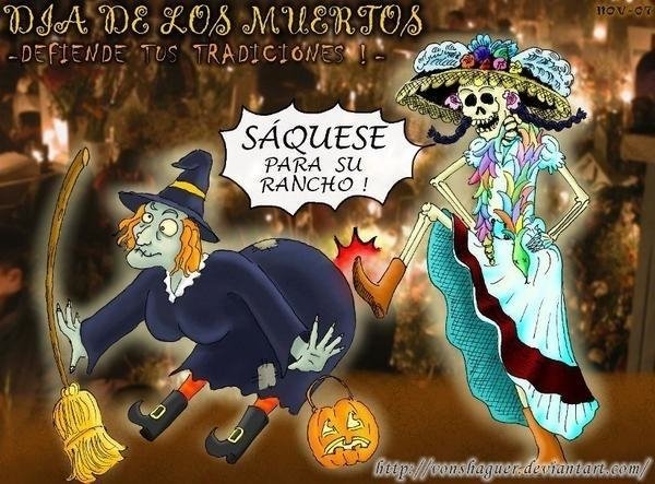 Pamzonio's tweet photo. #HalloweenEsCagada y mi #Catrina lo sabe... https://t.co/fLXJ4ZNVQI