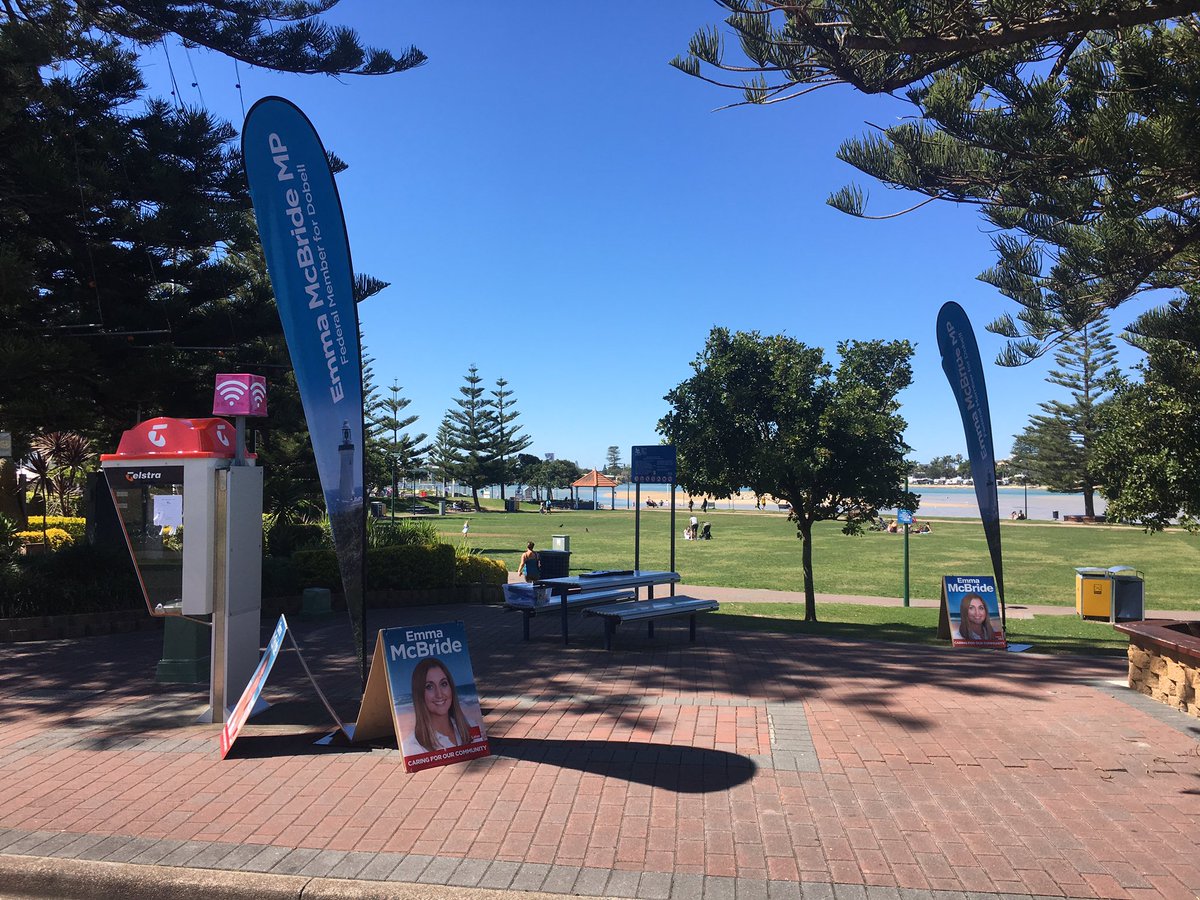 Last Listening Post of my tour around Dobell at the beautiful, Memorial Park The Entrance.