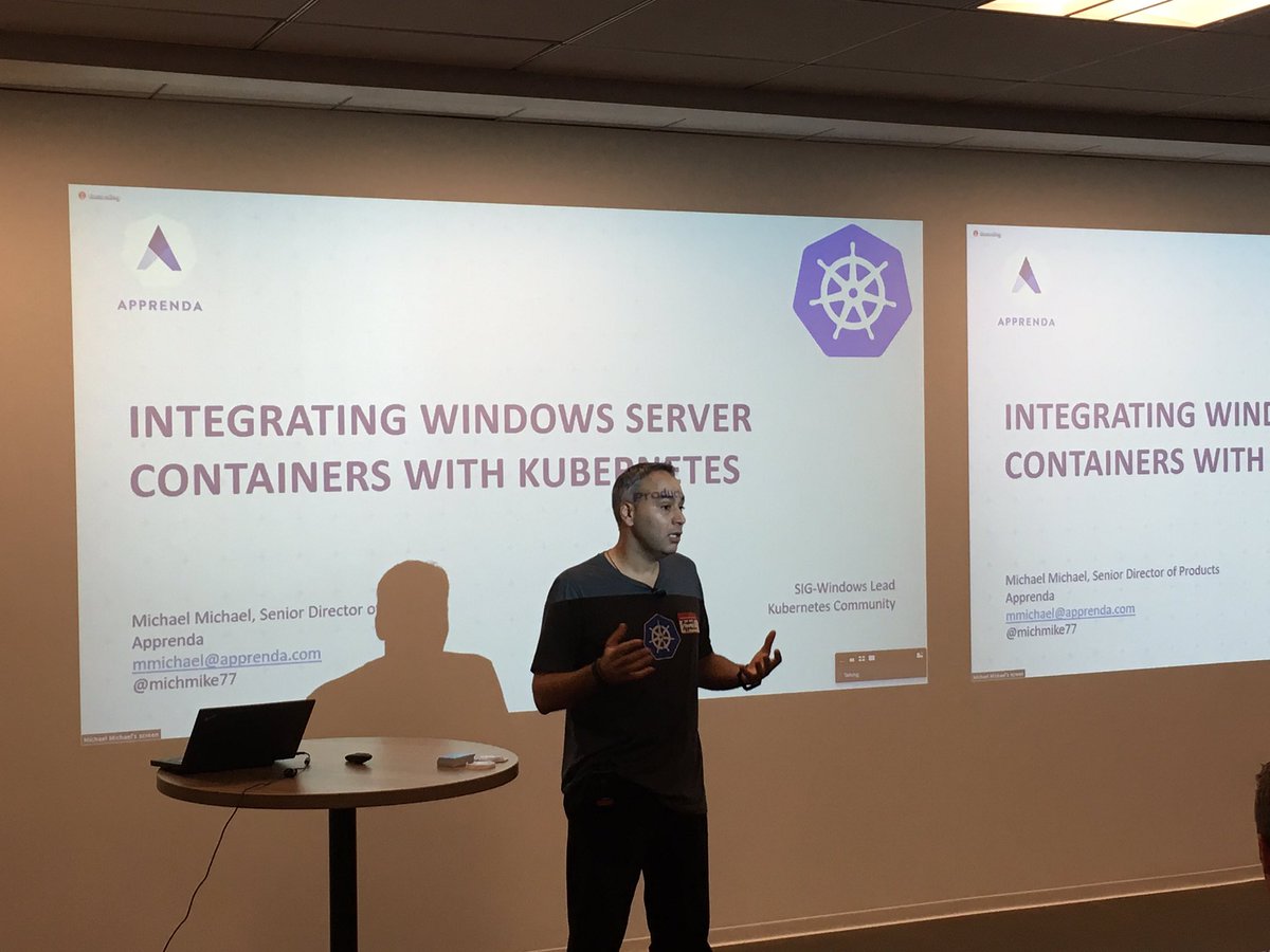 BindiBelanger's tweet image. Thanks to @michmike77 and @vicnastea for their awesome talks at the @KubernetesSoCal meetup tonight! #kubernetes @TMasterTech @Apprenda
