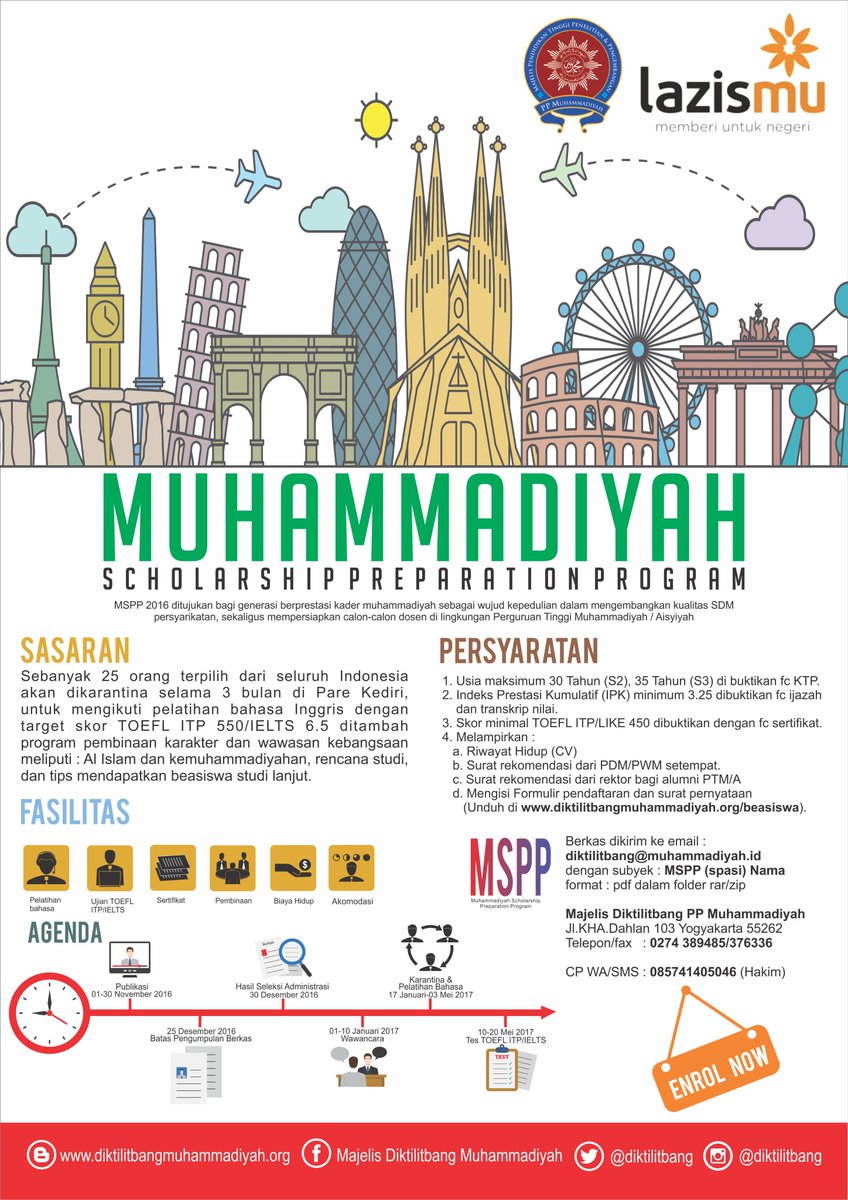 diktilitbang's tweet photo. Beasiswa MSPP (S2 &amp; S3),Booklet silakan download di https://t.co/cmJUZbYxE8 more Info: 085741405046

#Beasiswa #MSPP #Diktilibang #Lazismu https://t.co/uqo1V9gP3T