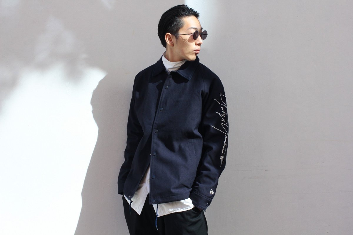 贈り物 Yohji Yamamoto NEW ERA ニューエラコラボ コーチジャケット