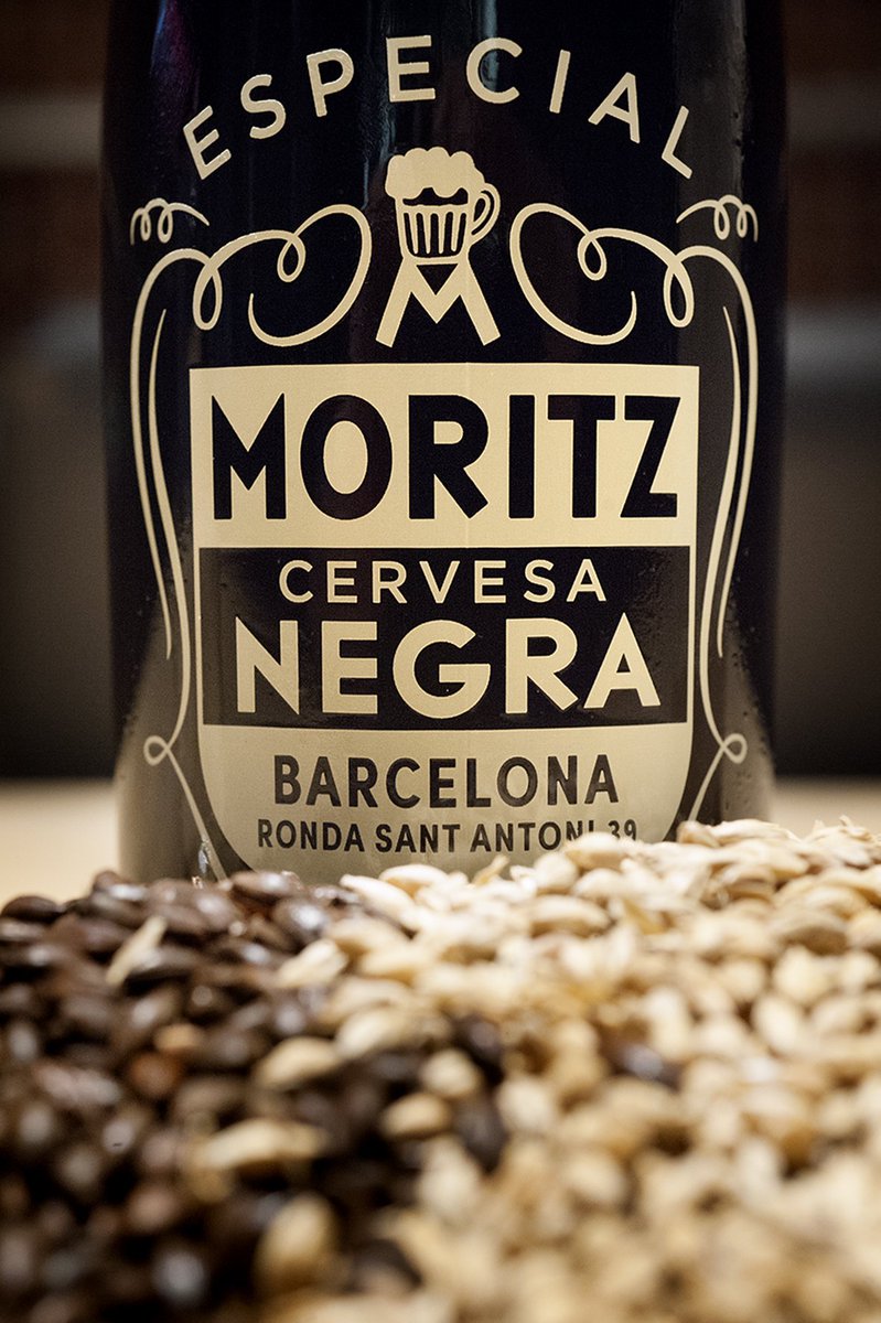 MoritzBarcelona's tweet photo. Ja podeu trobar la Moritz Negra a la cerveseria de la Fàbrica Moritz i a la Moritz Store! :) https://t.co/zvxrM60YnN https://t.co/lTgBaoUOOL