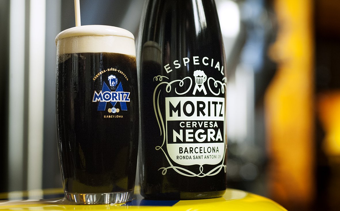 MoritzBarcelona's tweet photo. Ja podeu trobar la Moritz Negra a la cerveseria de la Fàbrica Moritz i a la Moritz Store! :) https://t.co/zvxrM60YnN https://t.co/lTgBaoUOOL