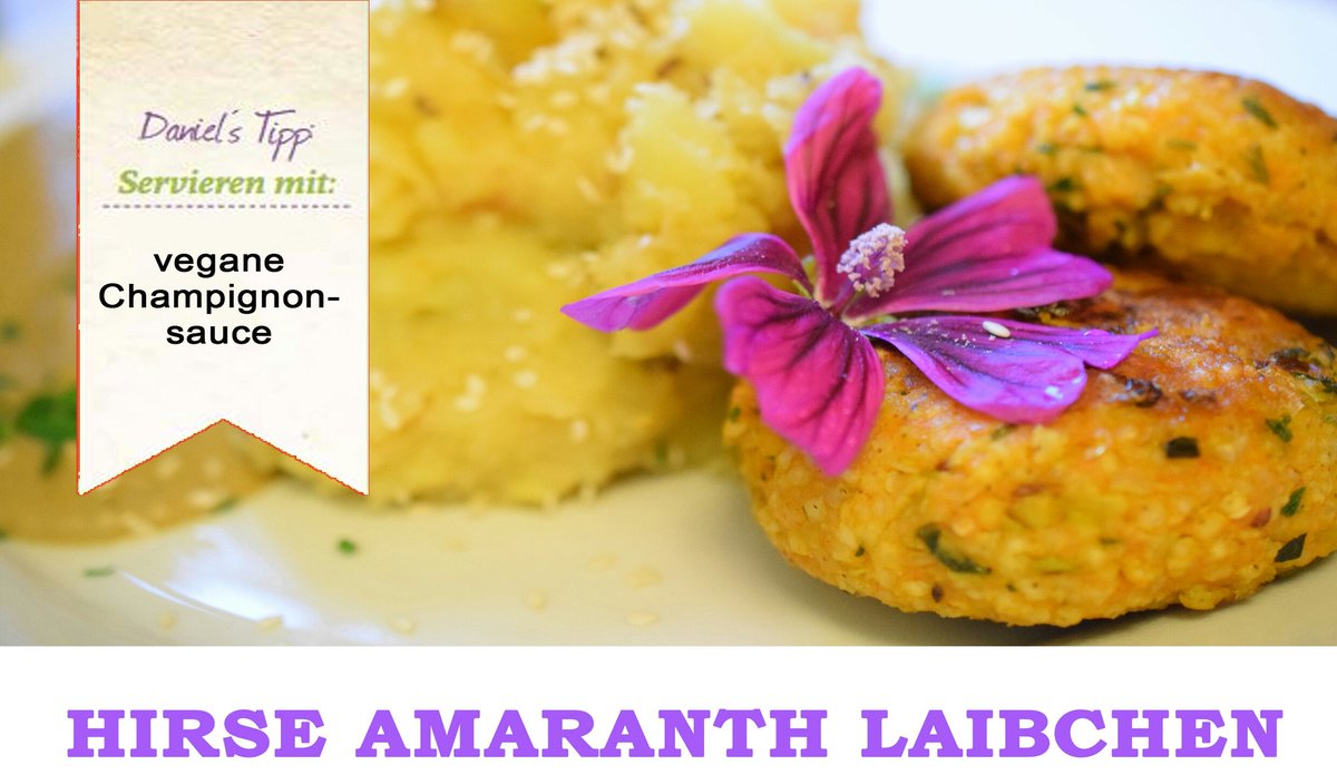 taeglichvegan's tweet photo. #Hirse #Amaranth #Laibchen #vegan
Das #Rezepte findet ihr auf meiner #Google+ Sammlung ☞ https://t.co/L0bjmJzBDk
#govegan #peacefood https://t.co/gopGEYvxsK