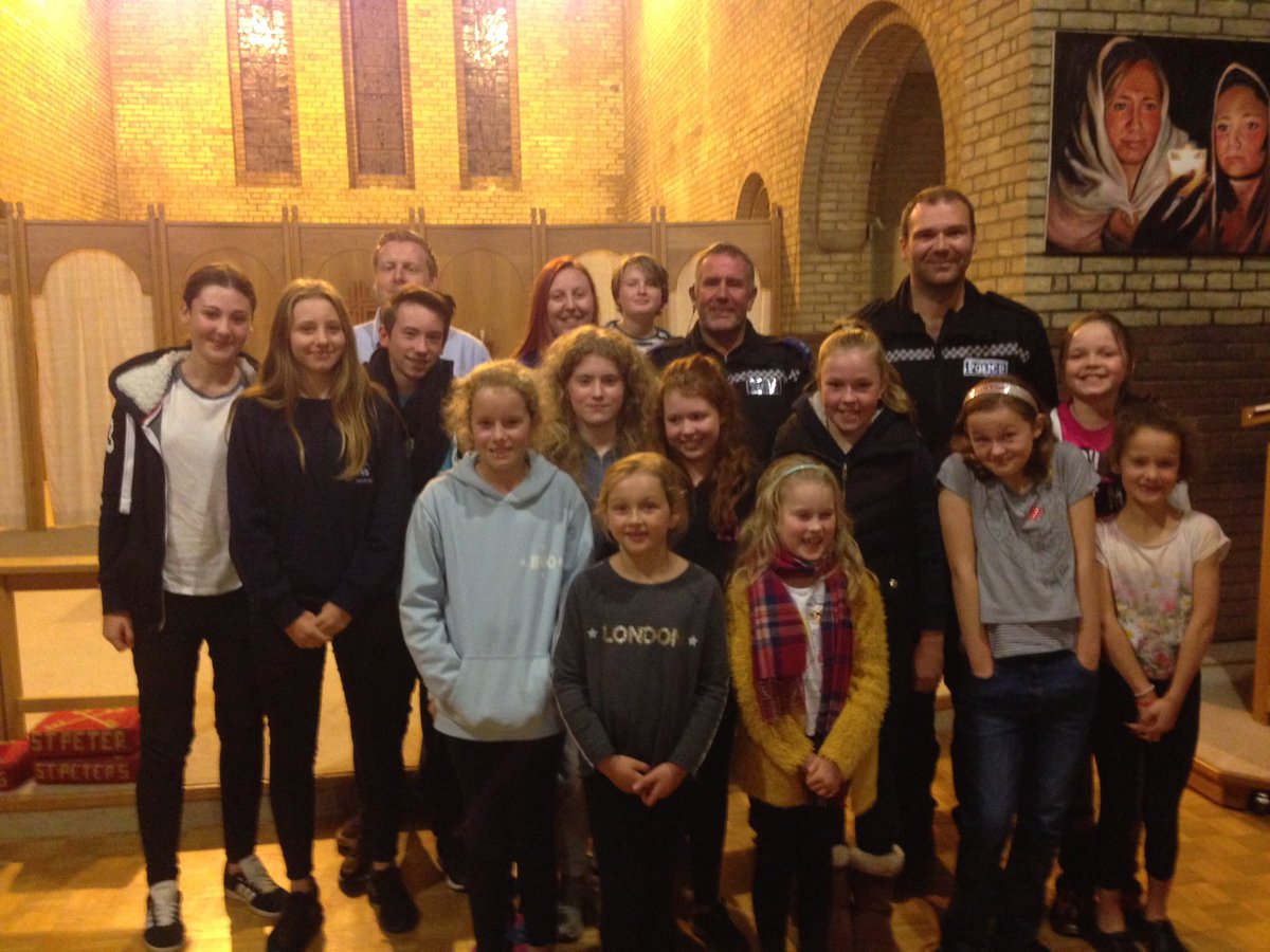 StPetersPanto's tweet photo. Yesterday we tackled the difficult subject of #bullying. We even had some visitors drop by to chat. Thanks Gary and Brian! @northumbriapol https://t.co/6mOyuwWln4