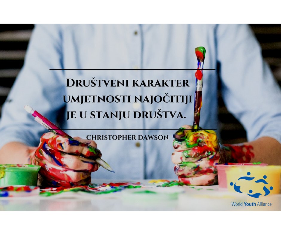 WYAcroatia's tweet photo. Kultura je trijumf ljudske inventivnosti i vještine. #wyaweek #mladimijenjajuhrvatsku https://t.co/CfcvSNaP0A