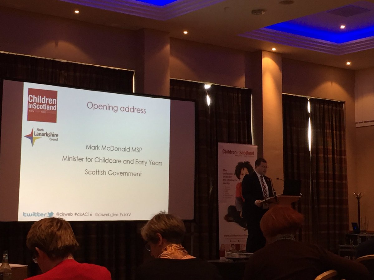 elinor_steel's tweet photo. Opening address from Mark McDonald MSP. #cisAC16 #cisYV https://t.co/IarADv6kzm