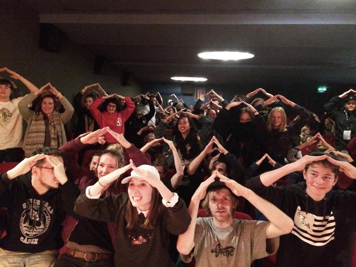 DOK_Leipzig's tweet photo. It was a blast! Our first Hip Hop Q&amp;A last night with the dance team #KleinParis and Steffen Thieme from #StyleWild. #dokleipzig #hiphop https://t.co/8Rumf16NjP