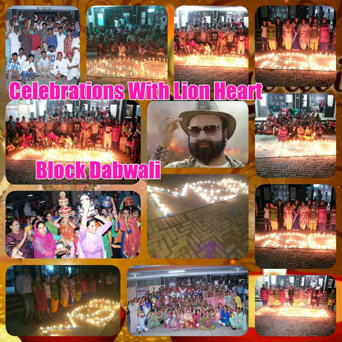 Gurmeetramrahim's tweet photo. #LionHeart4All  inspiring the folks with many social messages. Mesmerizing fans all around. Blessings! https://t.co/dIv0r8aaI0