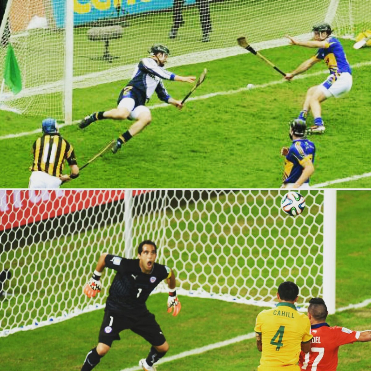 Like scoring goals? Then you'll love Hurling! The Irish sport that has a bit of action for everyone! #NewSportFeelsFamiliar