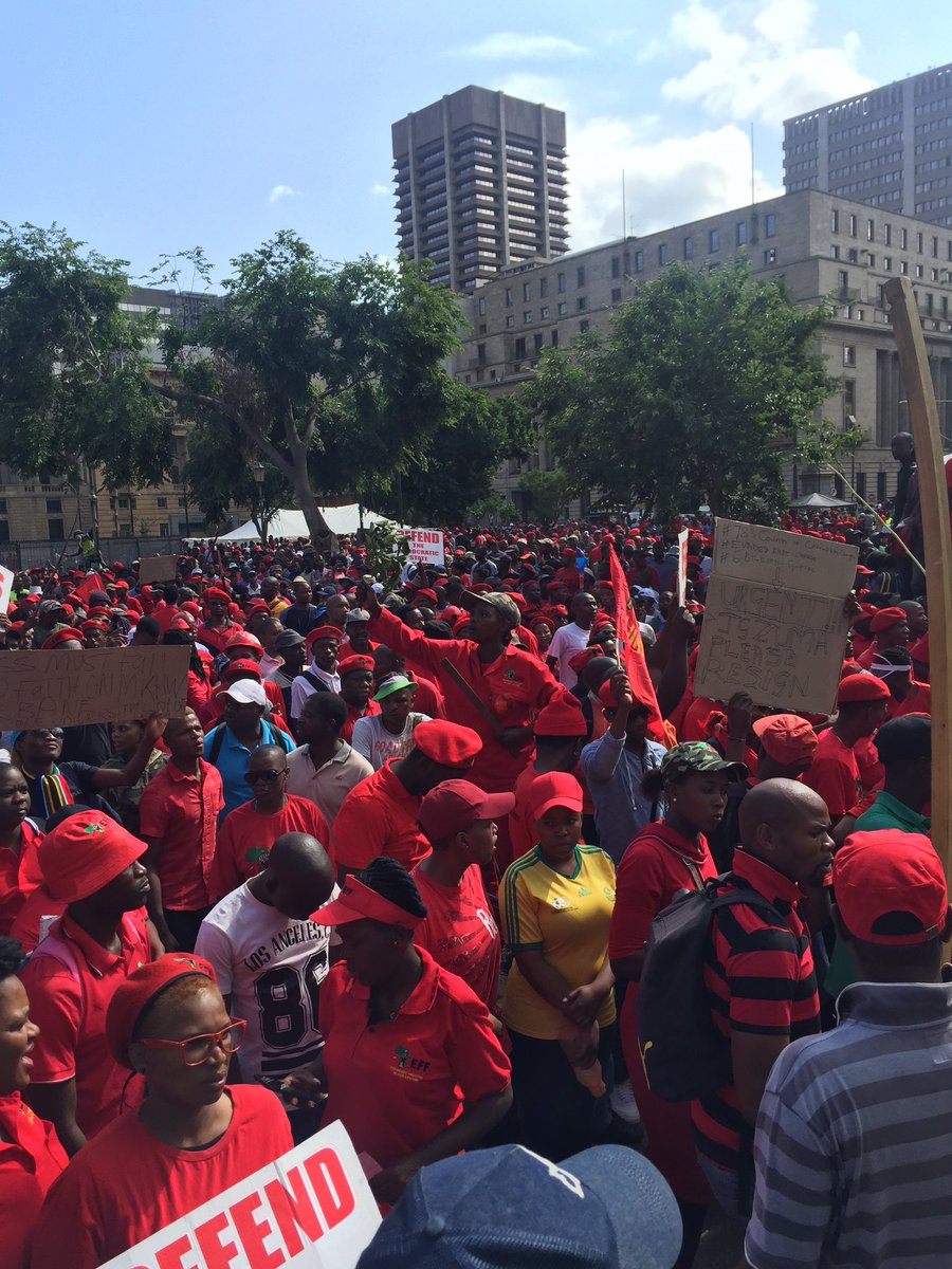 The situation at church square in Tshwane CBD right now #StateCapturemarch #sabcnews