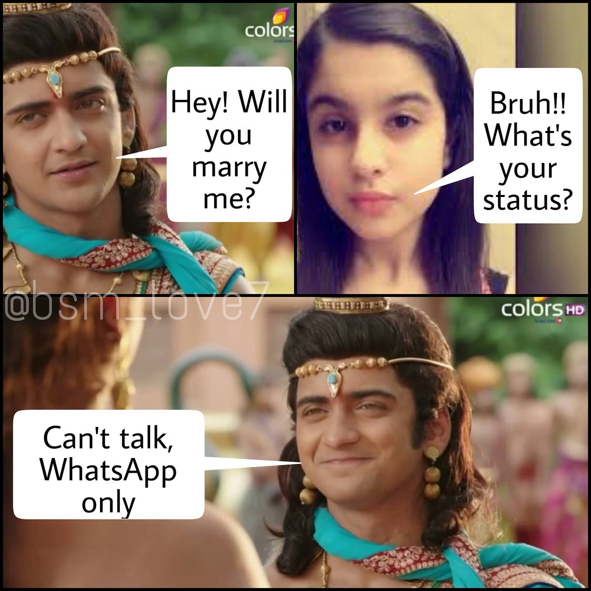 bsm_love7's tweet photo. #CASMemes #SumedhMemes #justforfun @Beatking_Sumedh https://t.co/6MW7u4FJkT