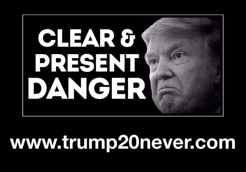 AntiTrumpTees's tweet photo. #TrumpFBIcodeName Carlos "Clear and Present" Danger!!!
#nevertrump #trump20never #drumpf #donthecon #clowntrain https://t.co/8dRATETfTT