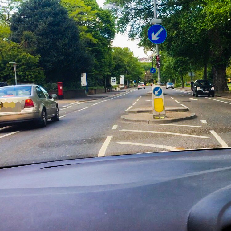 When stopping on the nearside for emergency vehicles to pass, avoid stopping adjacent to traffic islands as we struggle to pass! Thank you