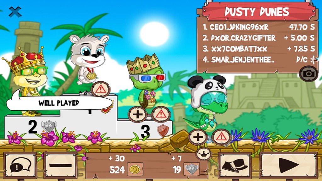 TheCrazyGifter's tweet photo. Having a blast @ #funrun2 #JDKing96xR #Xx7combat7xX #JenJenTheEngine 😍 https://t.co/aWS68OdDNq