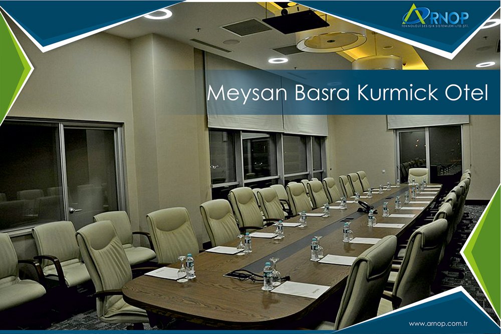Arnopltd's tweet photo. Referanslarımızdn Meysan Basra Kurmick Otel #ARNOP #PROSESSİSTEMİ #SAHNEATDINLATMASİSTEMİ #PROJEKSİYONSİSTEMİ #SİMULTANETERCÜMESİSTEMİ https://t.co/N77DV57O0g