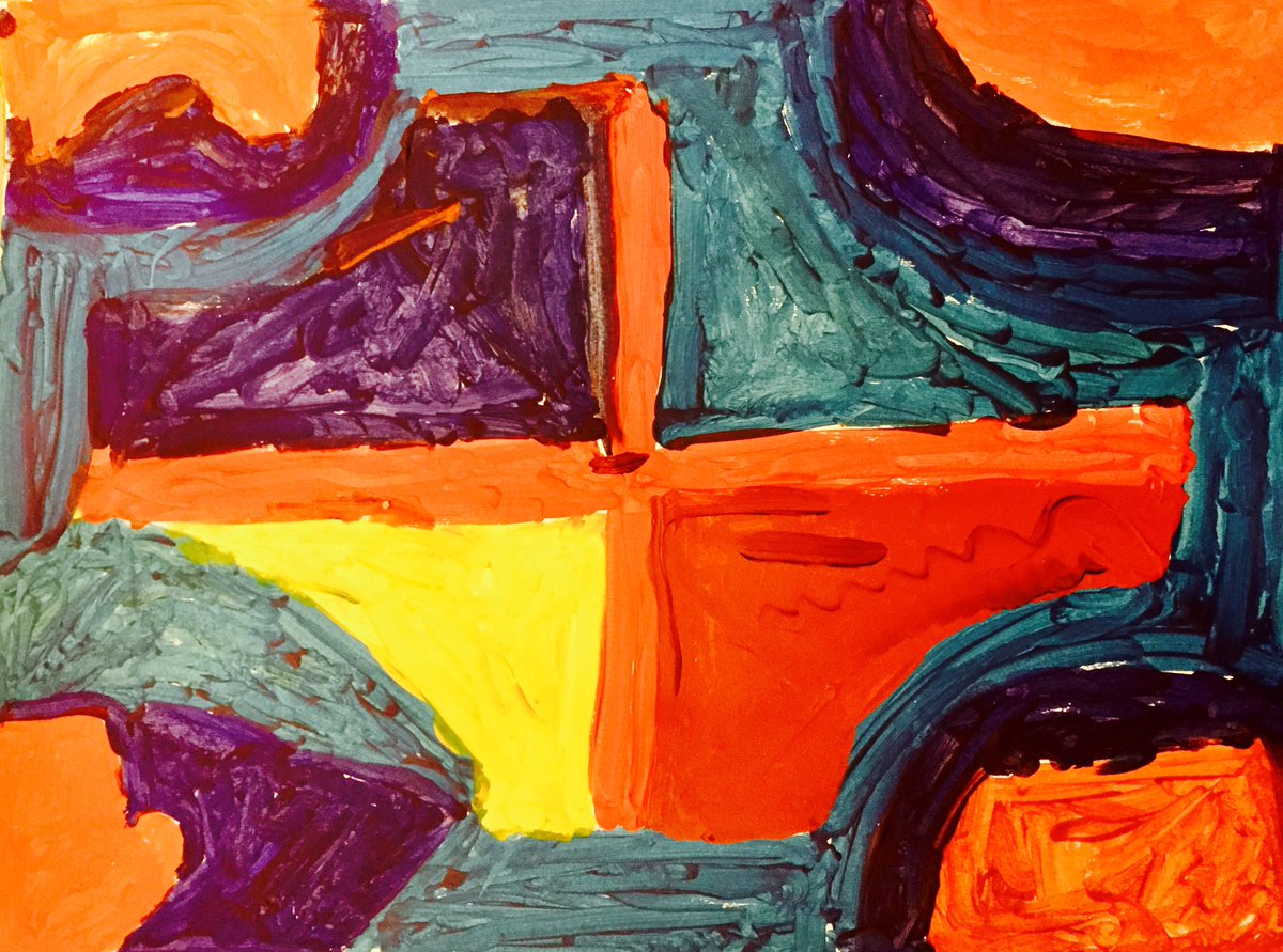 It's great to be making art work @RISEgalleryuk while such an amazing exhibition is on #inspired by <a href="/dancimmermann/">dan cimmermann</a>