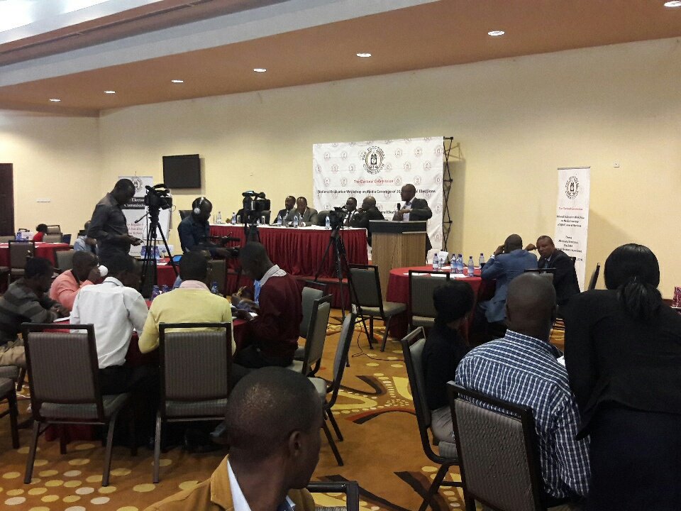 Post election evalution workshop on media coverage  underway at Royal Suites Hotel