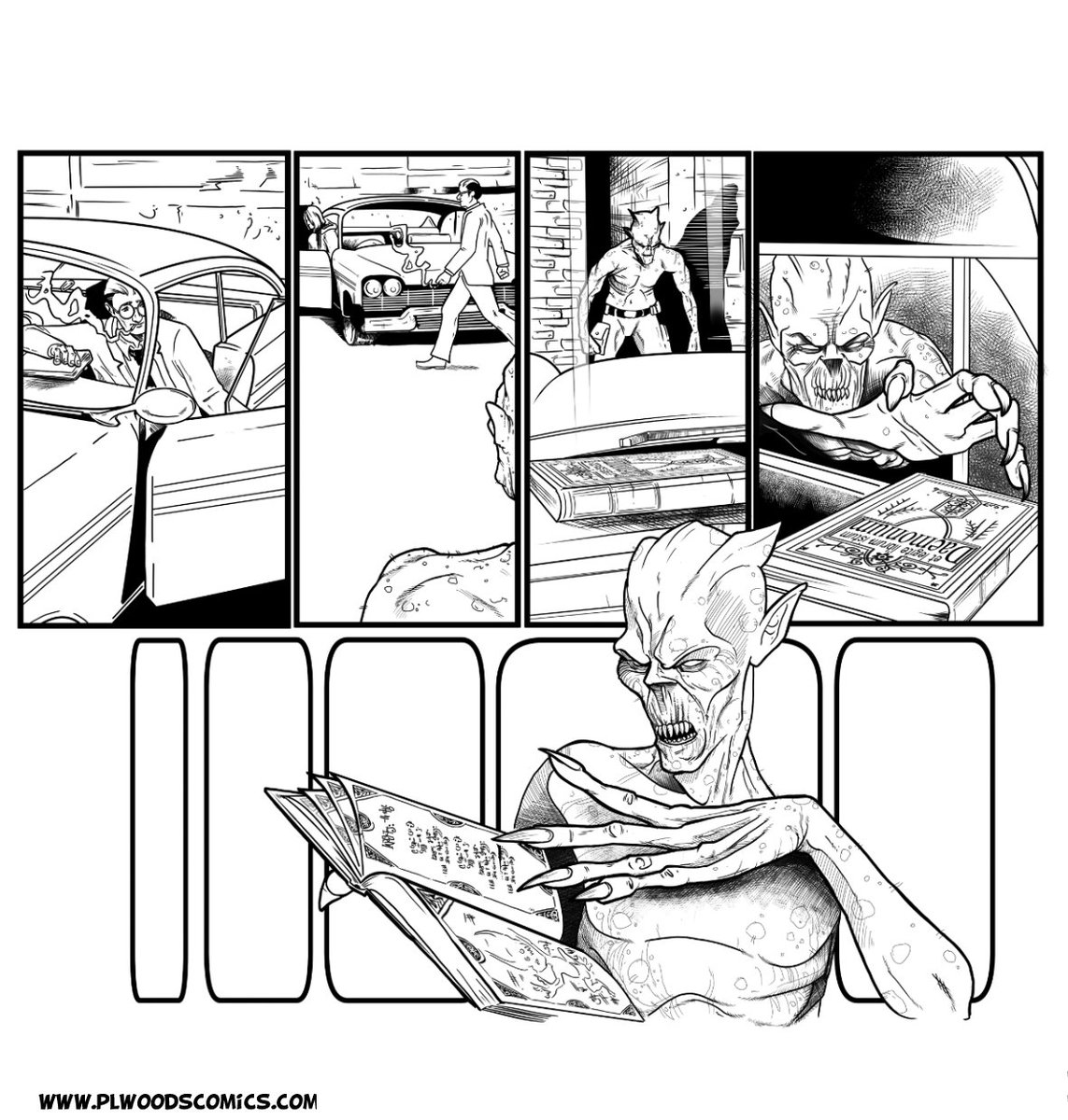 plwoodscomics's tweet photo. Panel from "Something Wicked" available from https://t.co/wxv693a9aE
#futurequake #2000AD #Anthology #ink #comics #comic #illustration #art https://t.co/r15egYz5ge