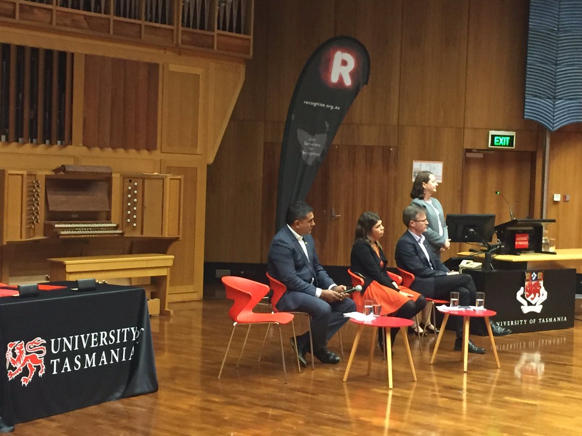 Tonight is a powerful reminder of the power of #education to change the world in powerful ways <a href="/UTAS_/">University of Tasmania</a> @RecogniseAU #highered