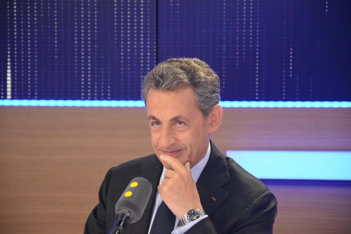 NicolasSarkozy's tweet photo. Merci de m’avoir suivi ce matin sur @franceinfo. Je compte sur votre mobilisation à tous. RDV sur https://t.co/p1YgCjXS9c #8h30Aphatie https://t.co/uEi6XvcudD