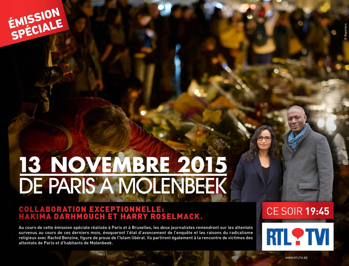 Parce que parler de l’horreur, la montrer, la comprendre et la décrypter, c’est le meilleur rempart contre la terreur... #13Novembre #Paris