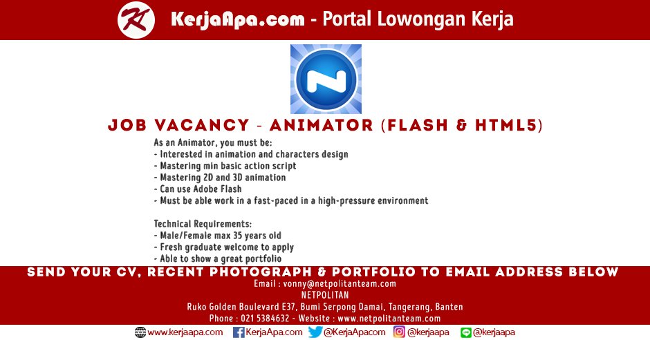 KerjaApa on Twitter: KerjaApa on Twitter: