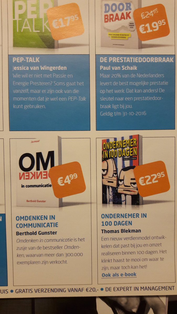 FuturoUitgevers's tweet photo. Het boek #Ondernemerin100dagen @Tblekman staat toch mooi in de MEER-brochure @Mgtboeknl https://t.co/lFG2HtjGLR @effectuationNL https://t.co/frSPspelhY