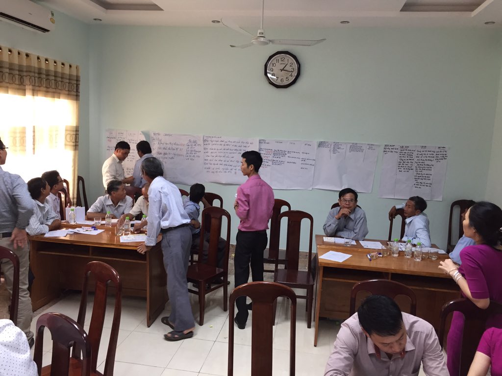 Preparing &amp; workshop sustainable services with <a href="/Hien2612Le/">Hien Le</a>, <a href="/thuanxuannguyen/">Thuan</a> from <a href="/Agriterra/">Agriterra</a>. Good results for actionplan service center