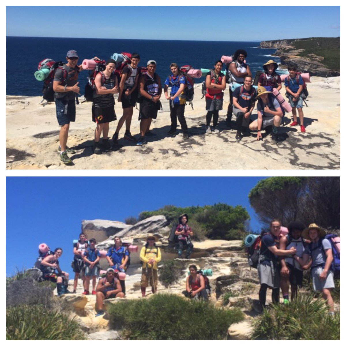 Our MMM boys heading off on their hike today from Bundeena. Great day for Mentoring, Mateship and Masculinity. Congrats mentors &amp; mentees!