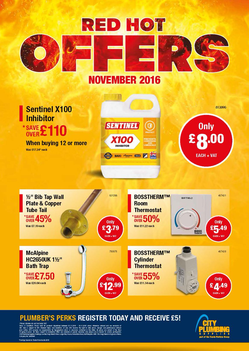 CityPlumbingUK's tweet image. Have you seen this months Red Hot Offers yet? ow.ly/Zmyh305vR0i