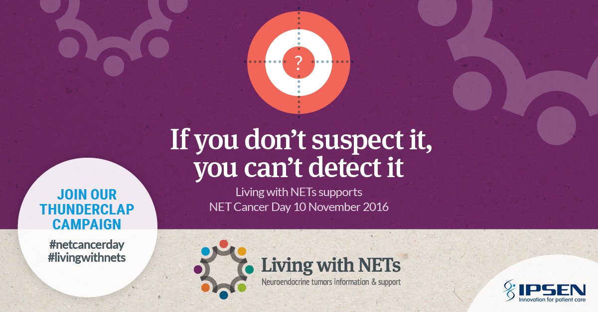 IpsenGroupFR's tweet image. Les #tumeurs #neuroendocrines sont souvent mal diagnostiquées. Aidez-nous à faire changer cela ! ipsen.to/jcohmf4 #LivingWithNets