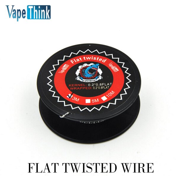 VapeThink's tweet image. shark vapethink Flat Twisted Coil Heating Wire : vapethink.com 
aliexpress.com/store/product/…
#vaping #ecigarettes #vapethink